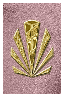 DF35T 602 GD SH OR Gold Sunburst Shimmer Orchid Background